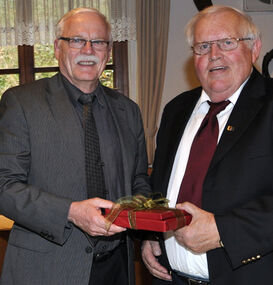 Peter Wilhelm Dröscher (li.) und Wolfgang Niederhöfer (re.)